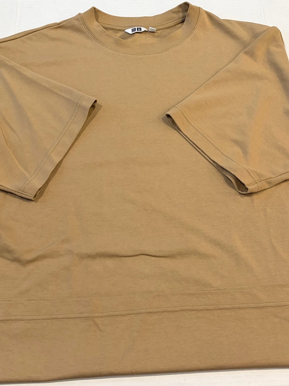 Uniqlo AIRism Oversized Crew T-Shirt